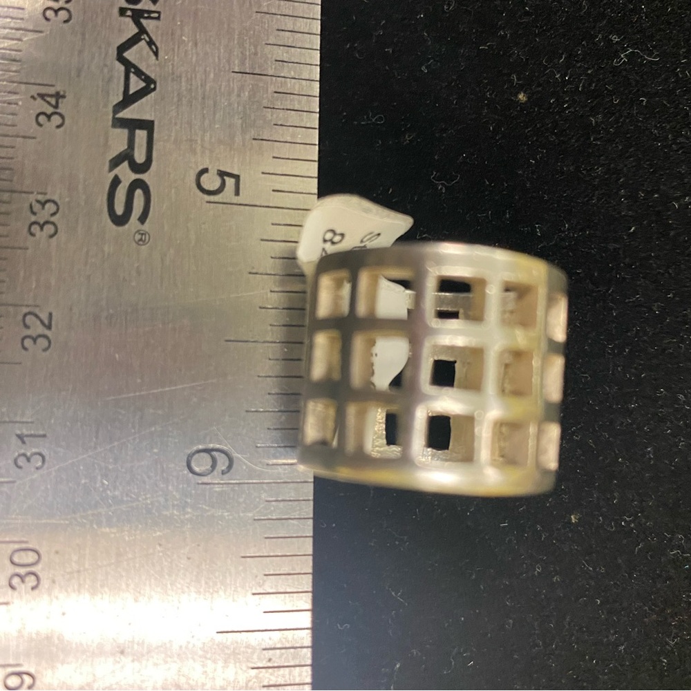 Unique Sterling Silver Cage Ring! - image 4